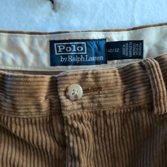 Polo Ralph Lauren Corduroy Pants Mens Size 40×30 Whitman Relaxed Fit - Picture 3 of 10